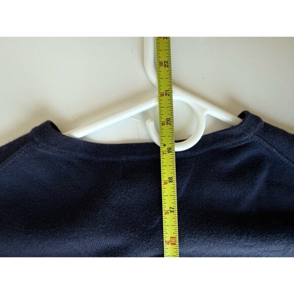 Lilly Pulitzer Blue Cotton Button Front Cardigan Sweater Women's S Palm Tree - Picture 10 of 10